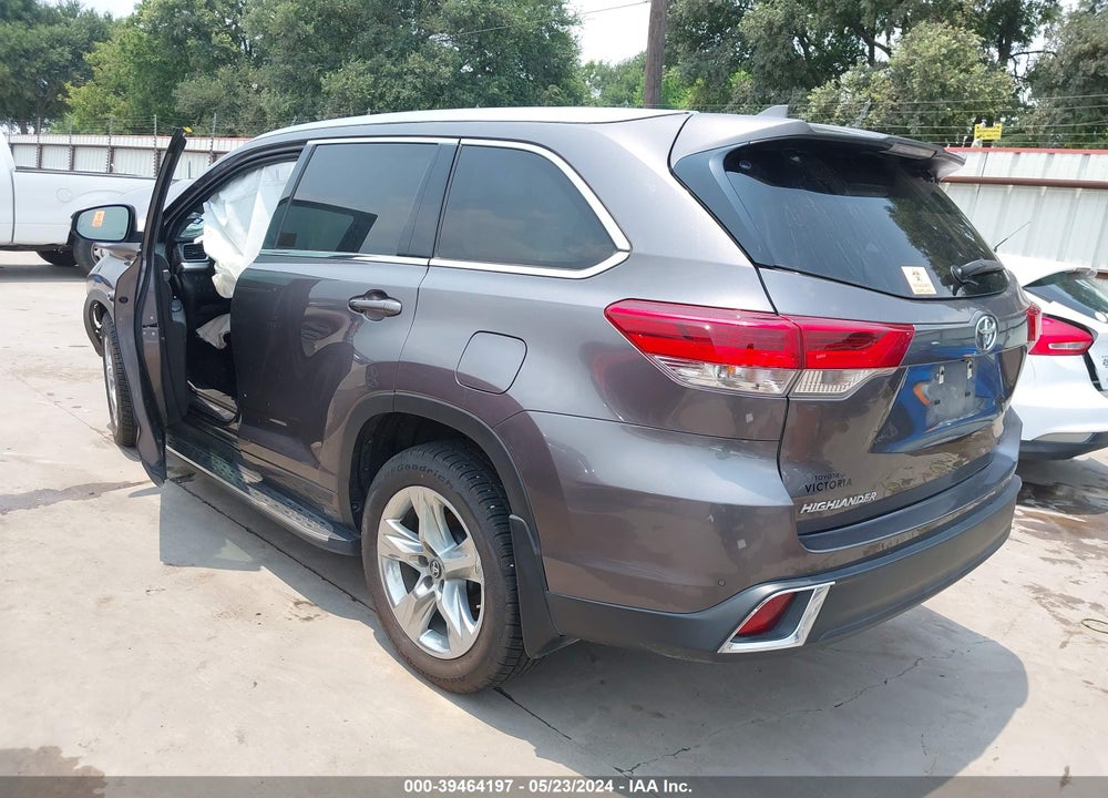 2019 TOYOTA HIGHLANDER LIMITED VIN: 5TDYZRFH0KS310286