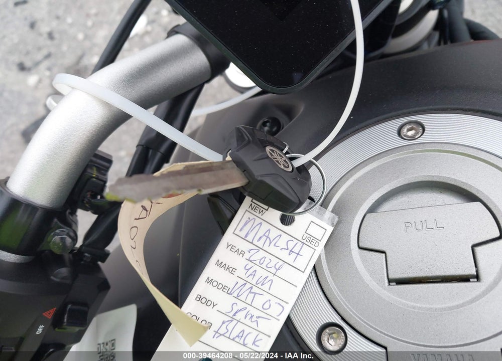 2024 YAMAHA MT07 C VIN: JYARM32Y9RA002042