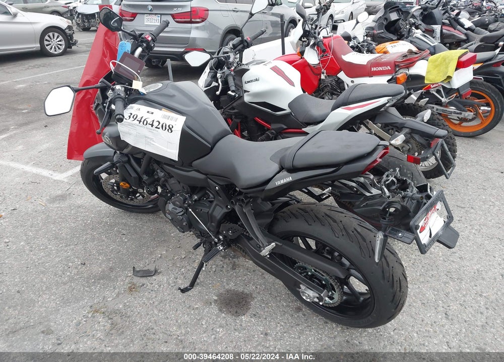2024 YAMAHA MT07 C VIN: JYARM32Y9RA002042