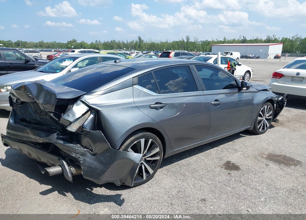 2020 NISSAN ALTIMA SR FWD VIN: 1N4BL4CV0LC167529