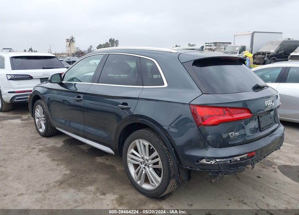 2018 AUDI Q5 2.0T PREMIUM/2.0T TECH PREMIUM VIN: WA1CNAFYXJ2003599