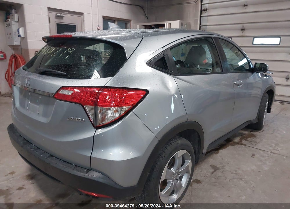 2019 HONDA HR-V LX VIN: 3CZRU6H37KG726766