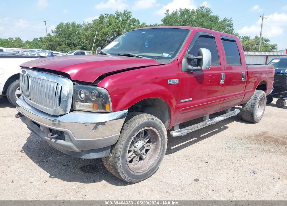 2002 FORD F-250 LARIAT/XL/XLT VIN: 1FTNW20F22EA21815