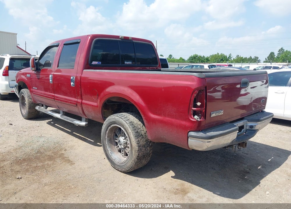 2002 FORD F-250 LARIAT/XL/XLT VIN: 1FTNW20F22EA21815