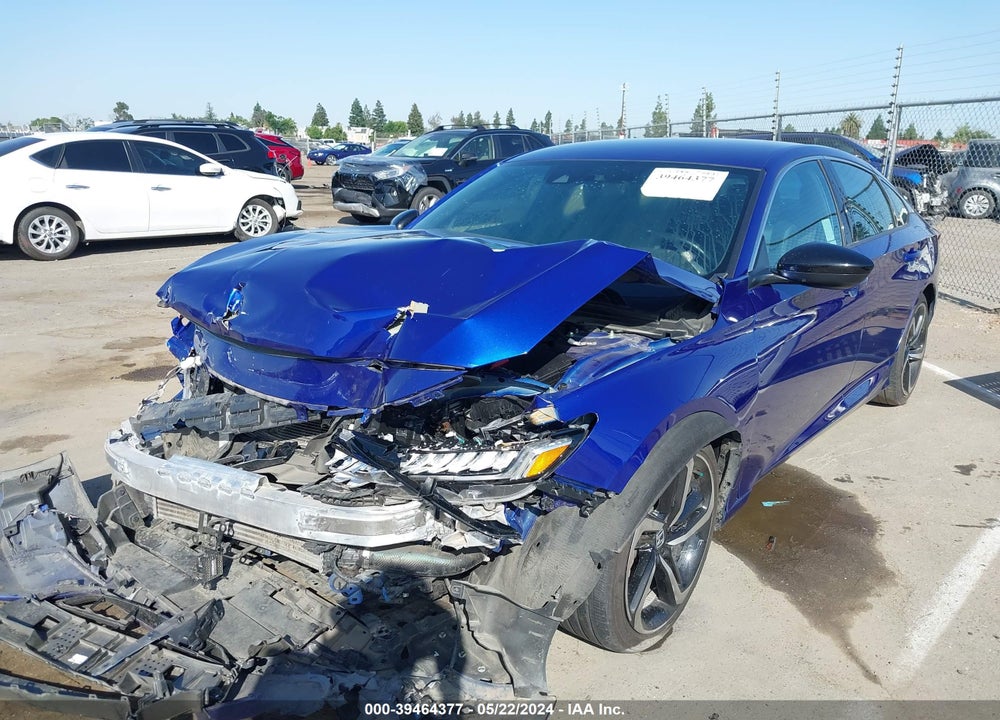 2022 HONDA ACCORD SPORT VIN: 1HGCV1F35NA031270