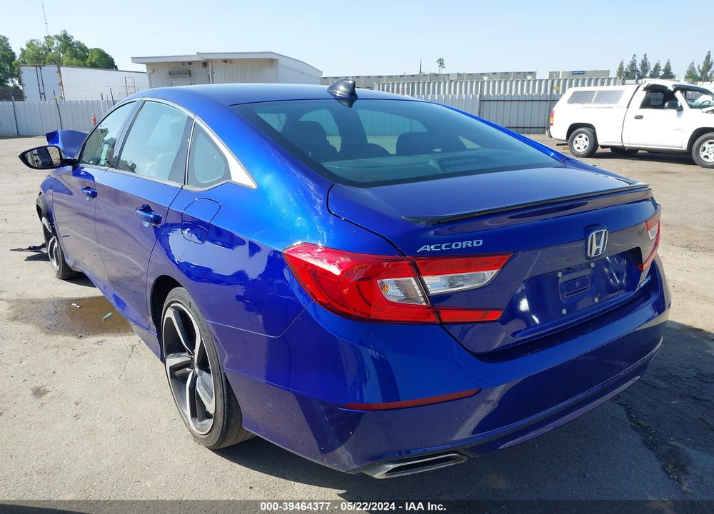 2022 HONDA ACCORD SPORT VIN: 1HGCV1F35NA031270