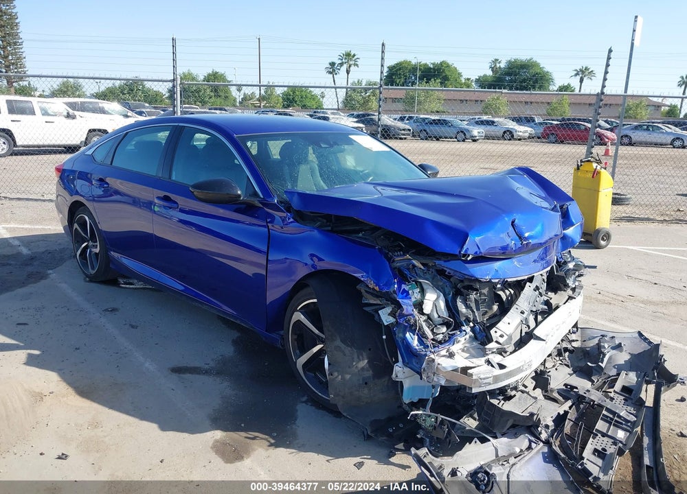 2022 HONDA ACCORD SPORT VIN: 1HGCV1F35NA031270