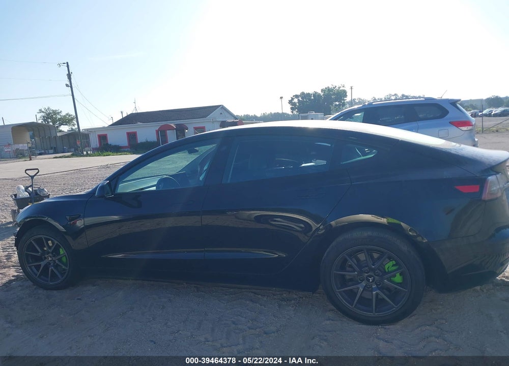 2023 TESLA MODEL 3 REAR-WHEEL DRIVE VIN: 5YJ3E1EA2PF452811