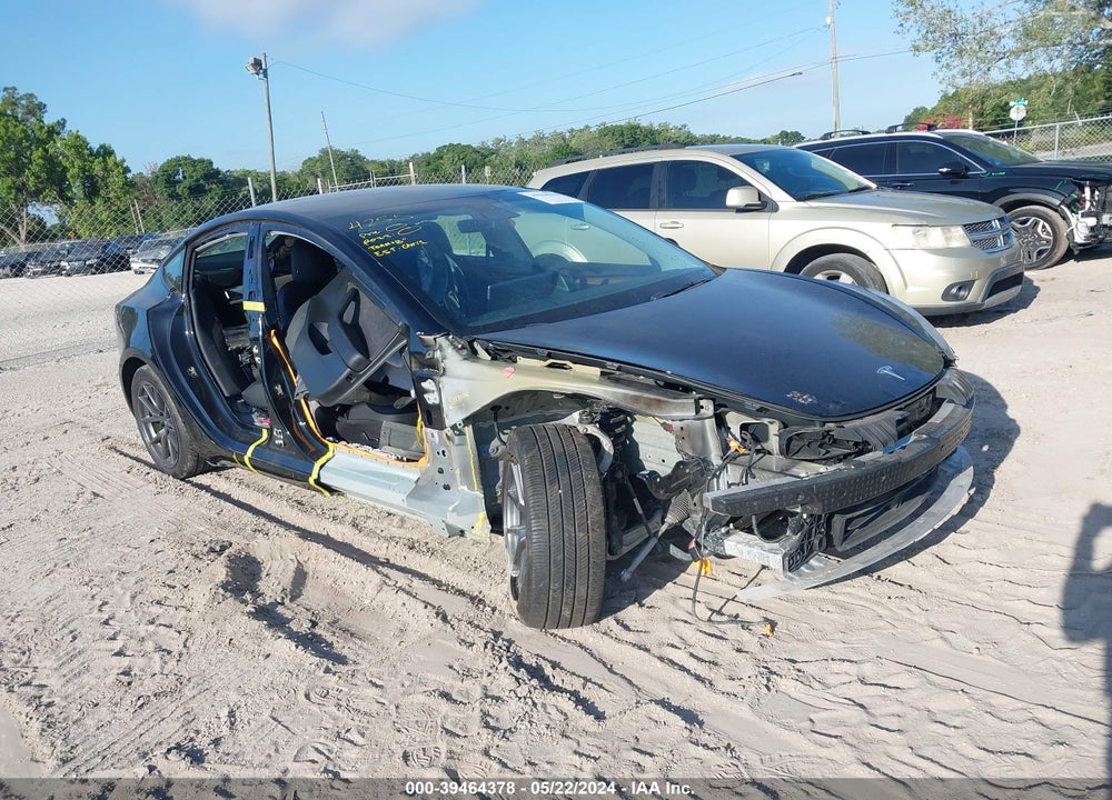 2023 TESLA MODEL 3 REAR-WHEEL DRIVE VIN: 5YJ3E1EA2PF452811