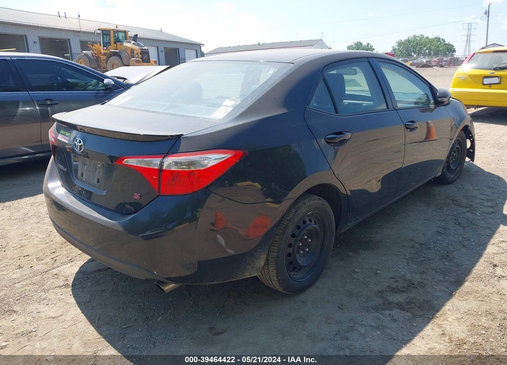2014 TOYOTA COROLLA S VIN: 2T1BURHE6EC063196