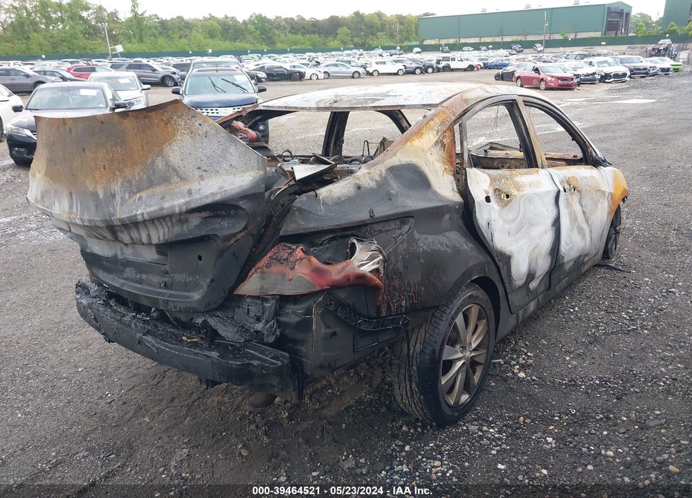 2012 HYUNDAI ACCENT VIN: KMHCU4AE6CU115018