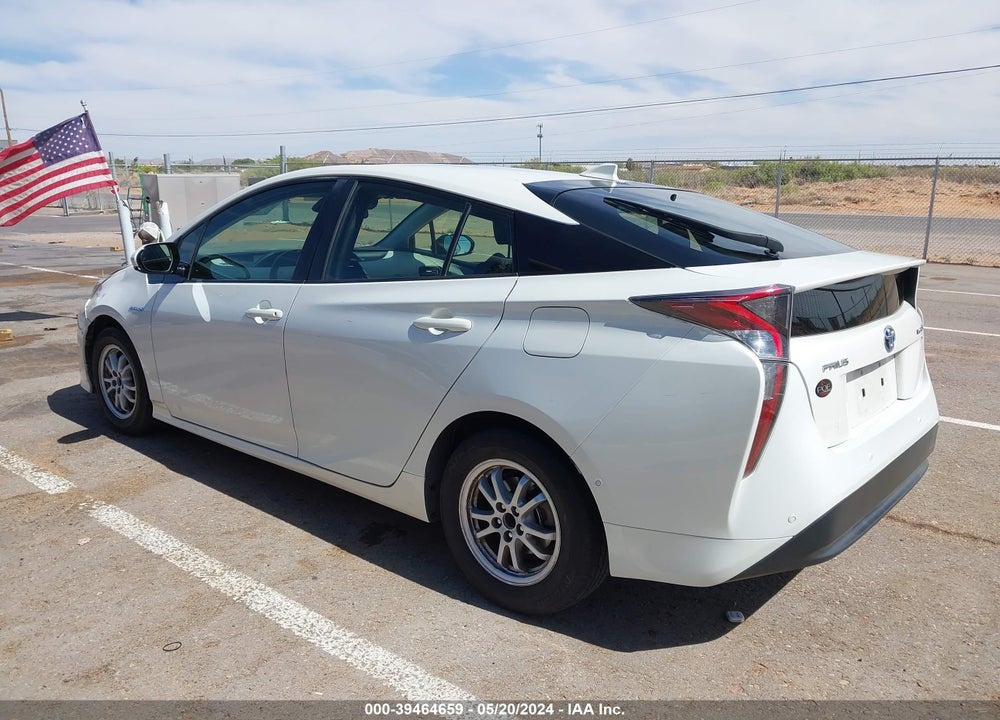 2018 TOYOTA PRIUS TWO VIN: JTDKBRFU6J3074797