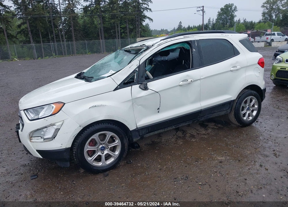 2019 FORD ECOSPORT SE VIN: MAJ3S2GE6KC309368