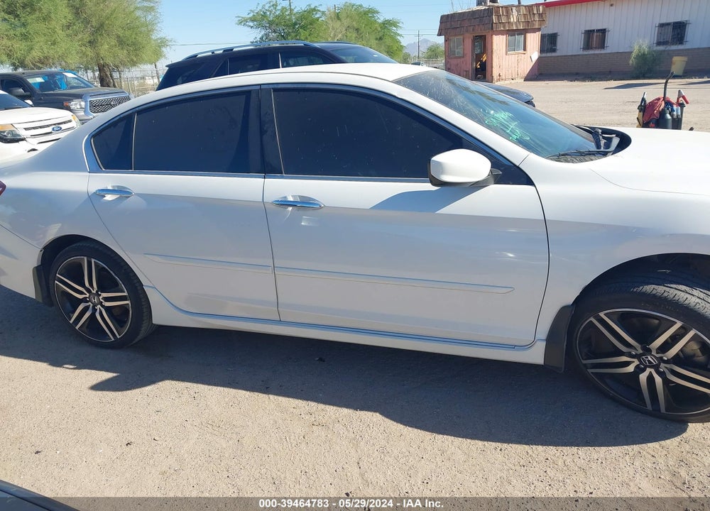 2017 HONDA ACCORD SPORT VIN: 1HGCR2F56HA136027