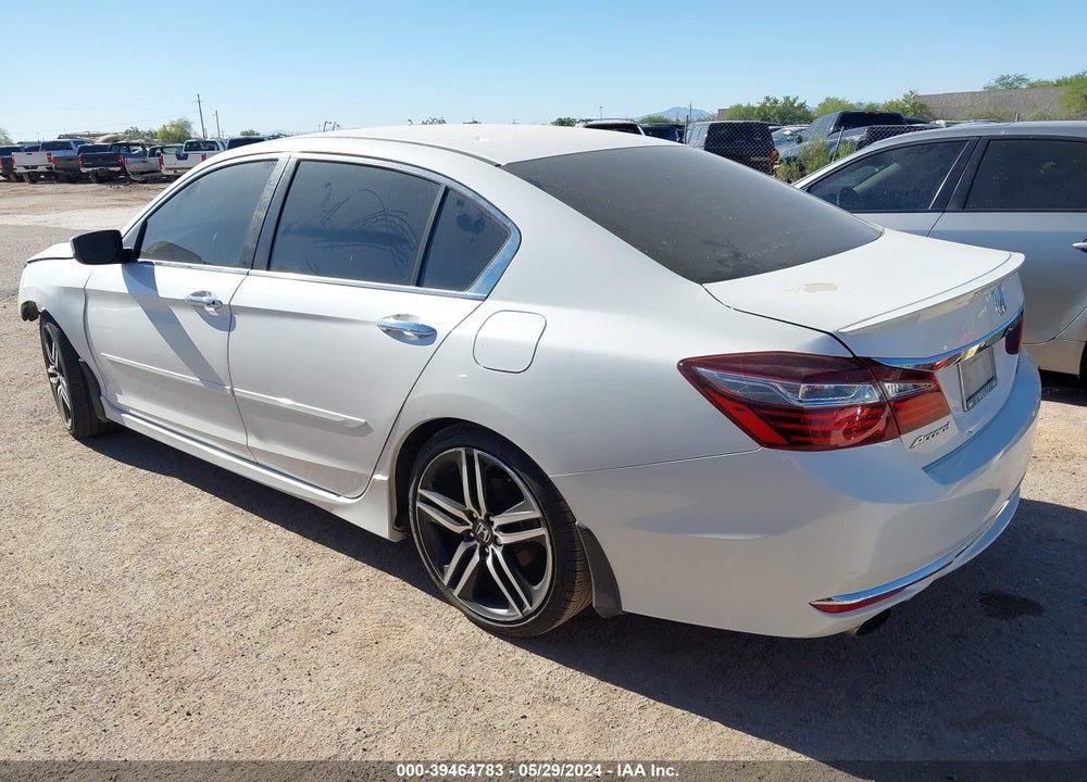 2017 HONDA ACCORD SPORT VIN: 1HGCR2F56HA136027