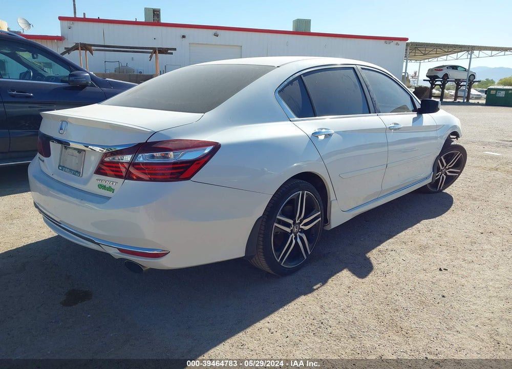 2017 HONDA ACCORD SPORT VIN: 1HGCR2F56HA136027