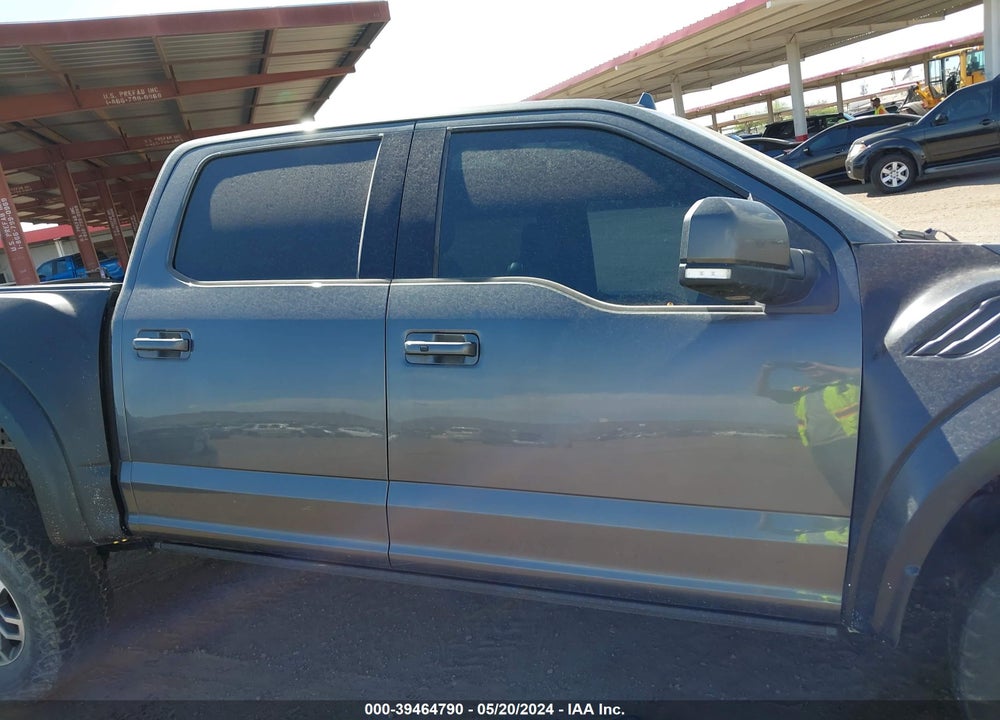 2019 FORD F-150 RAPTOR VIN: 1FTFW1RG4KFB46450