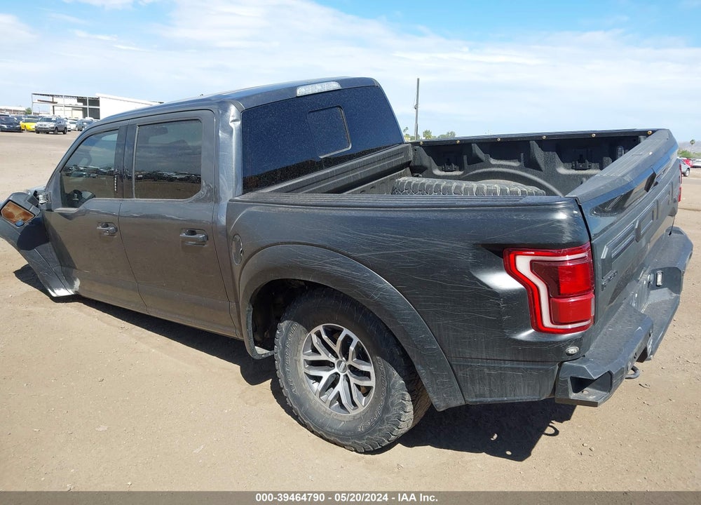 2019 FORD F-150 RAPTOR VIN: 1FTFW1RG4KFB46450