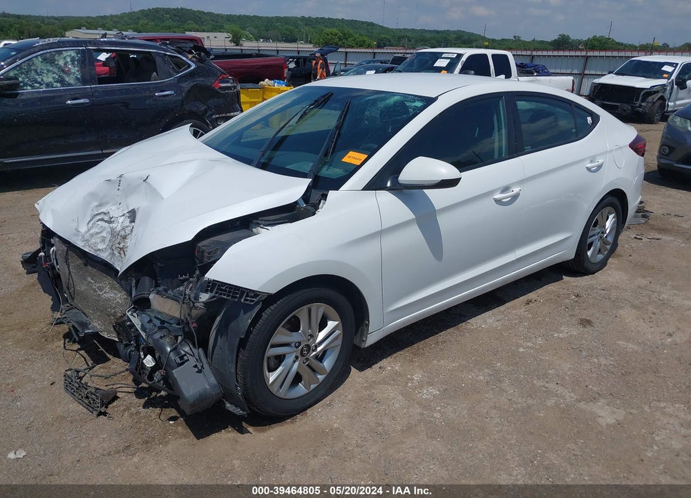 2020 HYUNDAI ELANTRA SEL VIN: 5NPD84LF7LH545881