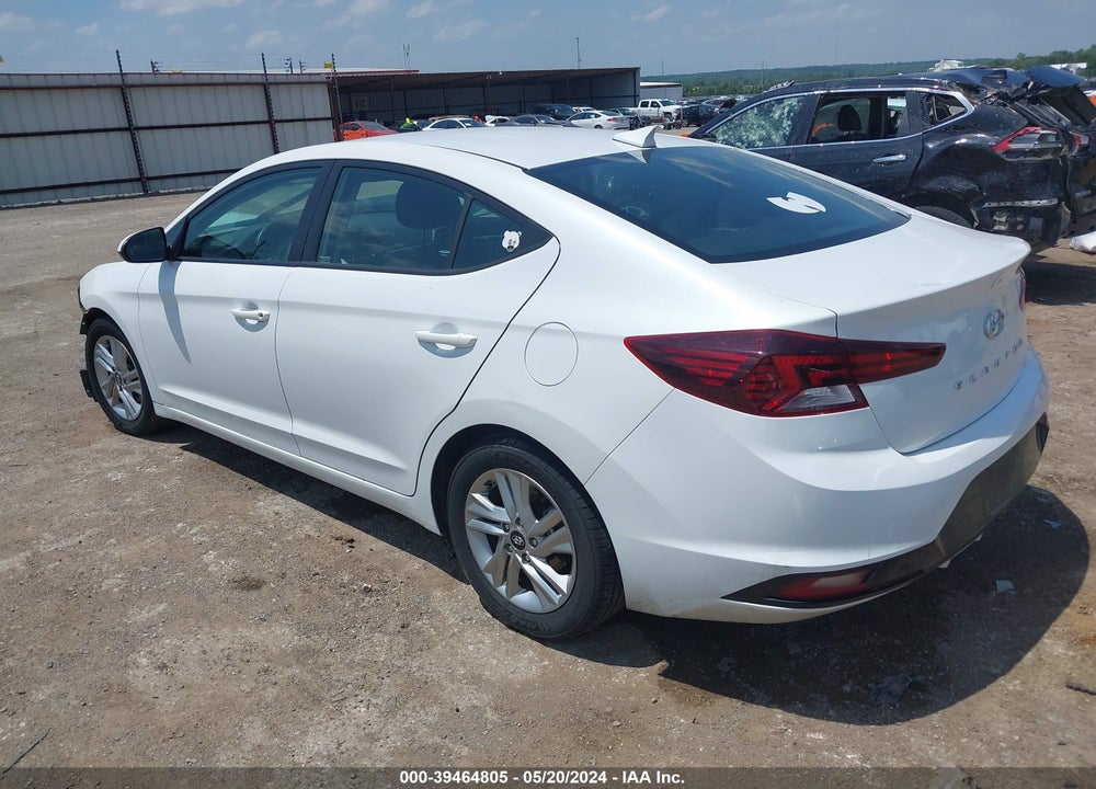 2020 HYUNDAI ELANTRA SEL VIN: 5NPD84LF7LH545881