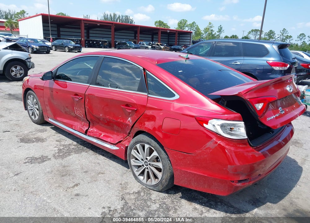 2017 HYUNDAI SONATA SPORT VIN: 5NPE34AF4HH514410