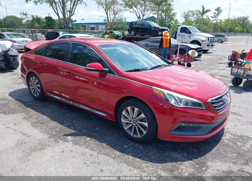 2017 HYUNDAI SONATA SPORT VIN: 5NPE34AF4HH514410