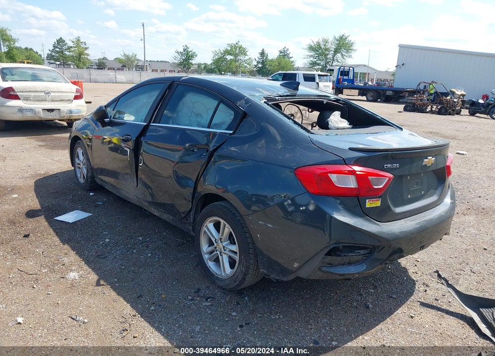 2017 CHEVROLET CRUZE LT AUTO VIN: 1G1BE5SM3H7222910