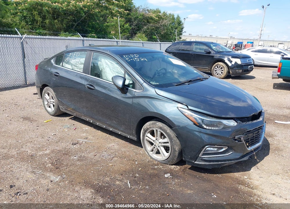 2017 CHEVROLET CRUZE LT AUTO VIN: 1G1BE5SM3H7222910