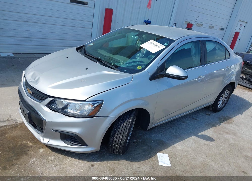 2017 CHEVROLET SONIC LT AUTO VIN: 1G1JD5SH1H4106009