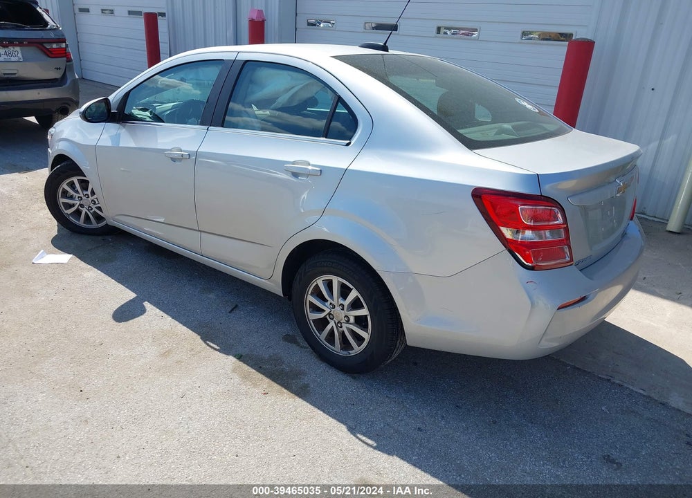 2017 CHEVROLET SONIC LT AUTO VIN: 1G1JD5SH1H4106009