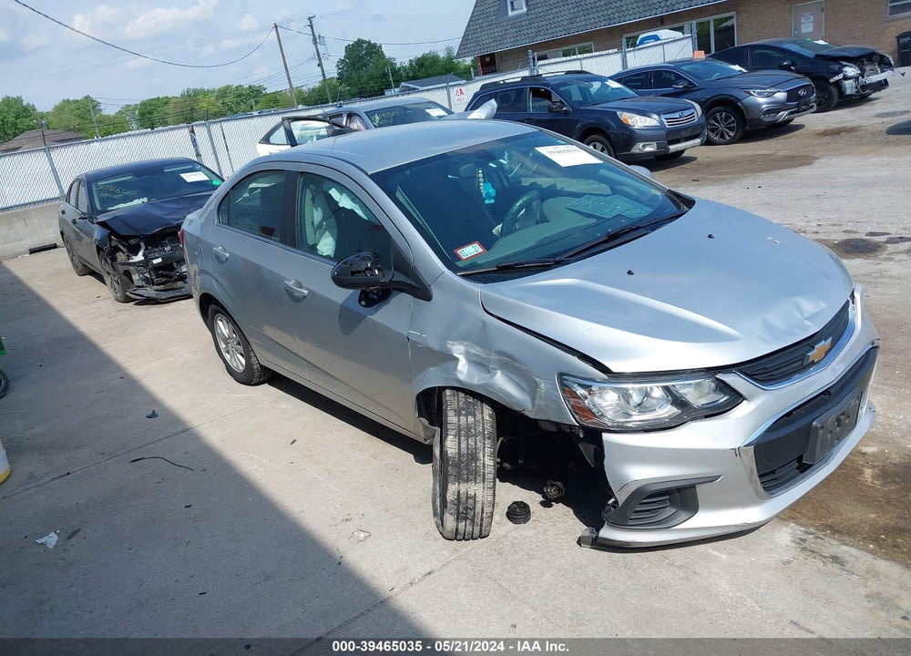 2017 CHEVROLET SONIC LT AUTO VIN: 1G1JD5SH1H4106009