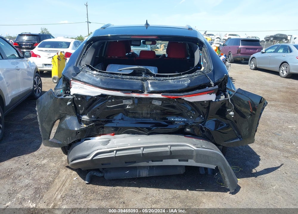 2022 LEXUS NX 450H+ F SPORT VIN: JTJKKCFZ8N2000542