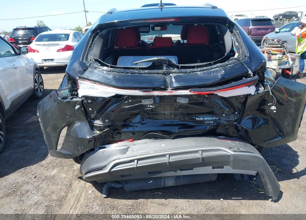 2022 LEXUS NX 450H+ F SPORT VIN: JTJKKCFZ8N2000542