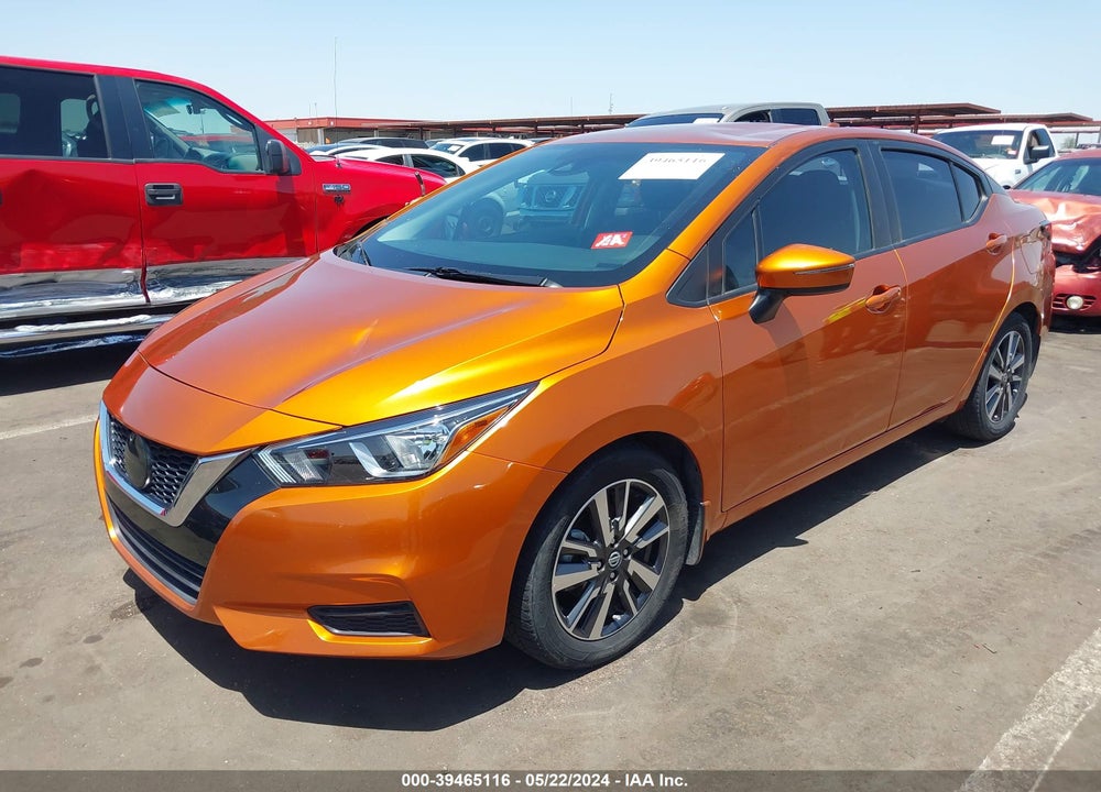 2021 NISSAN VERSA SV XTRONIC CVT VIN: 3N1CN8EV0ML922555