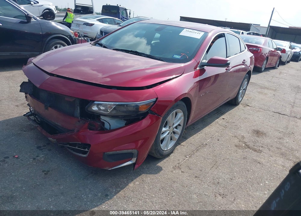 2018 CHEVROLET MALIBU LT VIN: 1G1ZD5ST2JF190259