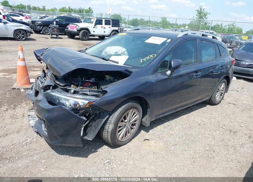 2017 SUBARU IMPREZA 2.0I PREMIUM VIN: 4S3GTAD66H3720441