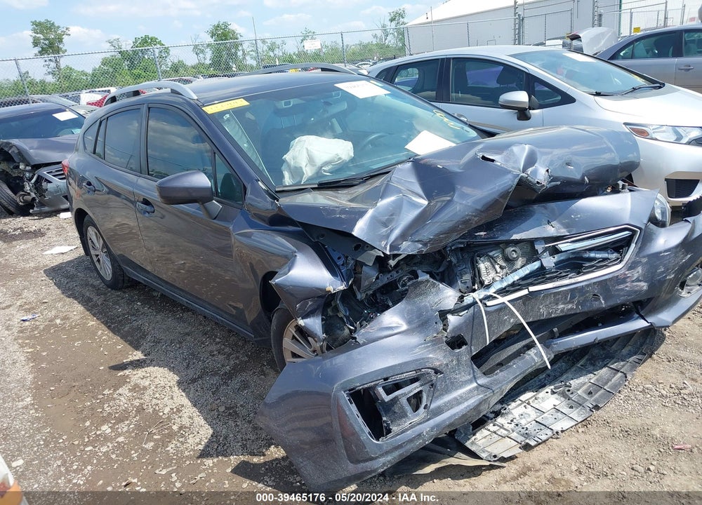 2017 SUBARU IMPREZA 2.0I PREMIUM VIN: 4S3GTAD66H3720441