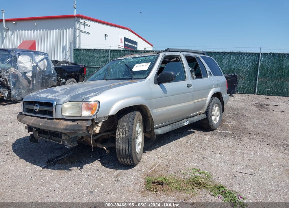 2002 NISSAN PATHFINDER SE VIN: JN8DR09Y32W729257