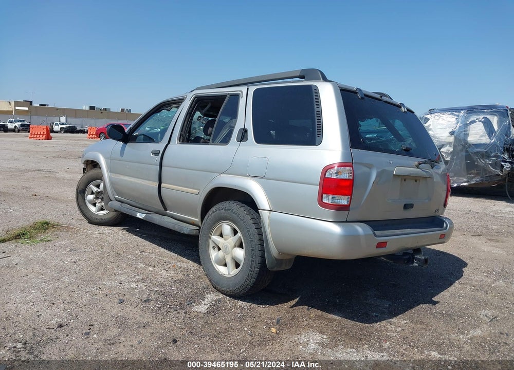2002 NISSAN PATHFINDER SE VIN: JN8DR09Y32W729257