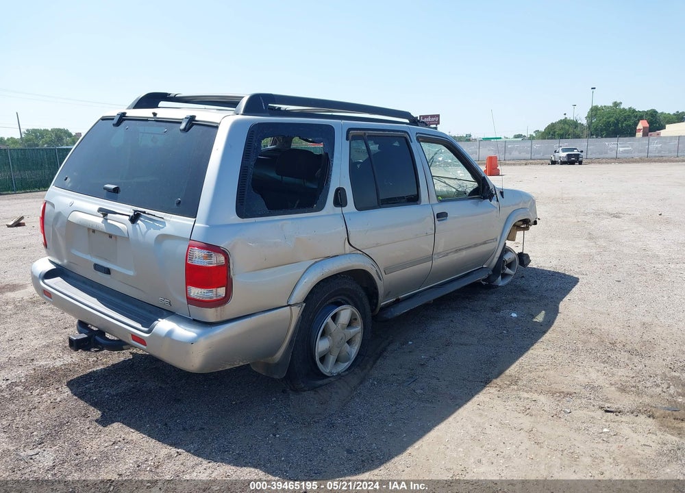 2002 NISSAN PATHFINDER SE VIN: JN8DR09Y32W729257