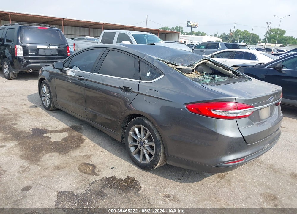 2017 FORD FUSION SE VIN: 3FA6P0HD9HR241523