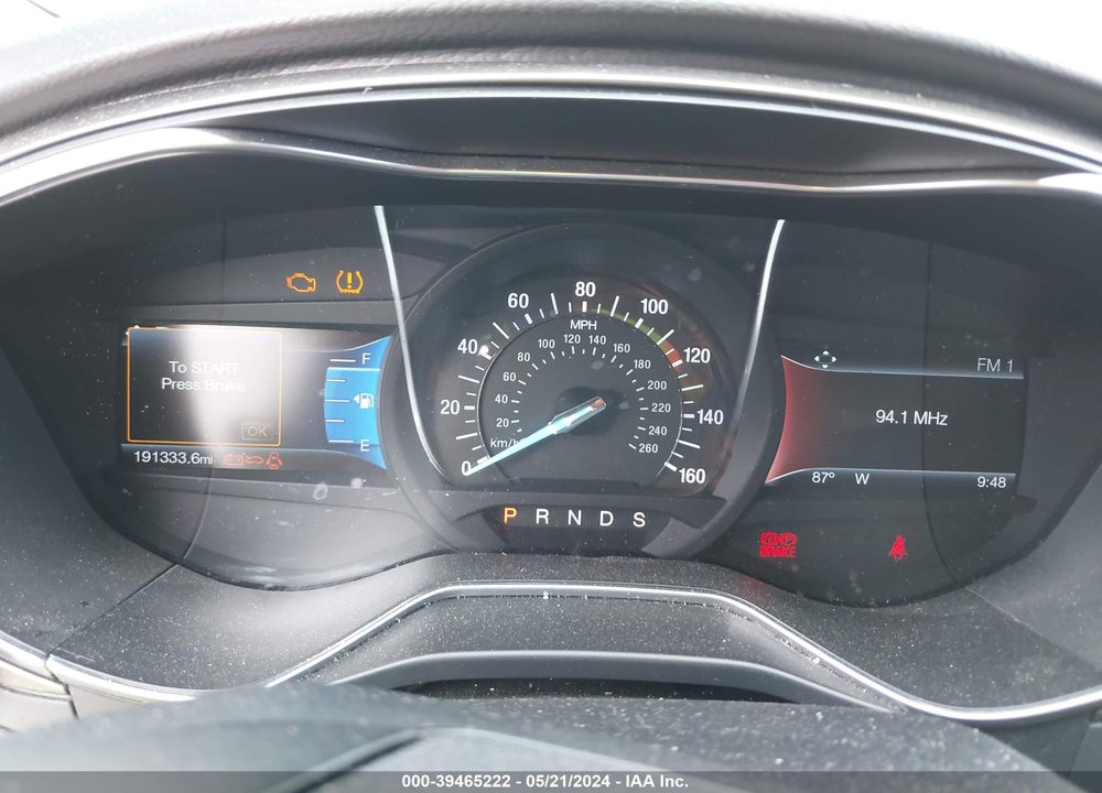 2017 FORD FUSION SE VIN: 3FA6P0HD9HR241523