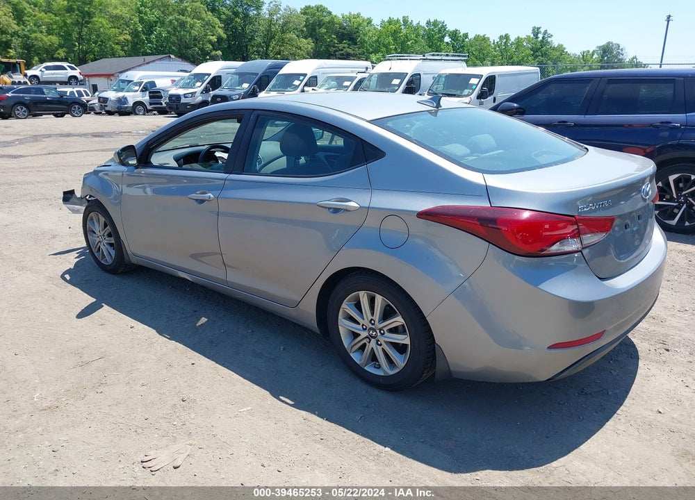 2015 HYUNDAI ELANTRA SE (ULSAN PLANT) VIN: KMHDH4AE1FU351251