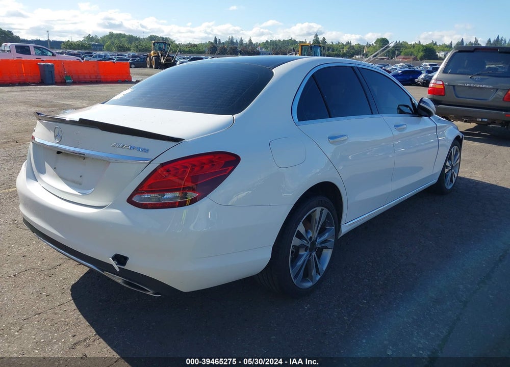 2017 MERCEDES-BENZ C 300 LUXURY/SPORT VIN: 55SWF4JB1HU197336