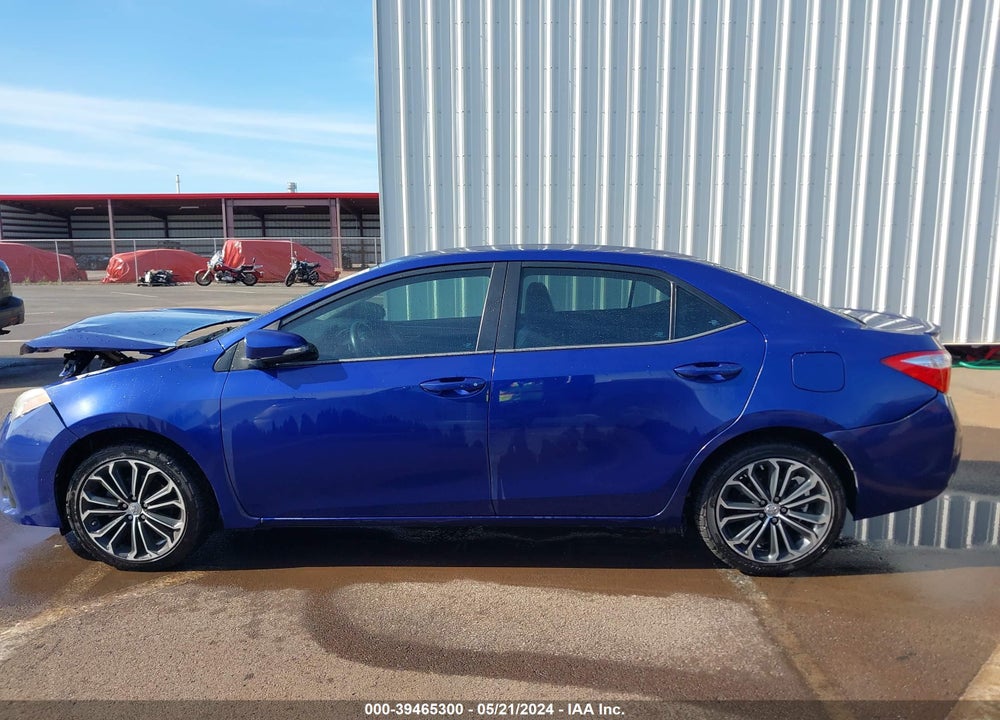 2014 TOYOTA COROLLA S PLUS VIN: 5YFBURHE7EP160374
