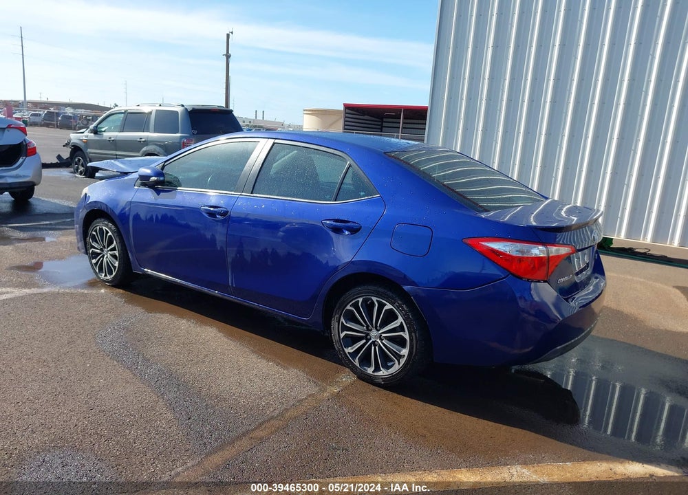 2014 TOYOTA COROLLA S PLUS VIN: 5YFBURHE7EP160374