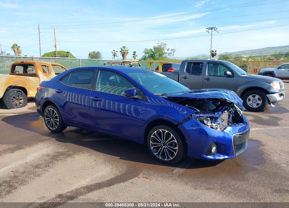 2014 TOYOTA COROLLA S PLUS VIN: 5YFBURHE7EP160374