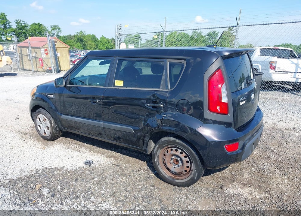 2013 KIA SOUL VIN: KNDJT2A51D7558227