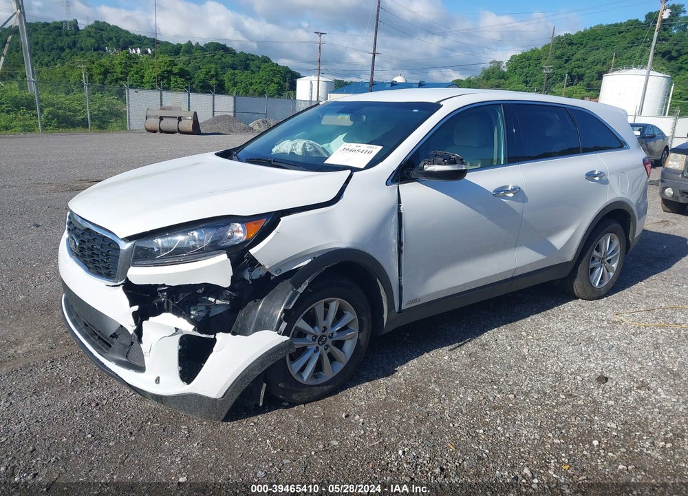 2019 KIA SORENTO 2.4L LX VIN: 5XYPGDA36KG573816