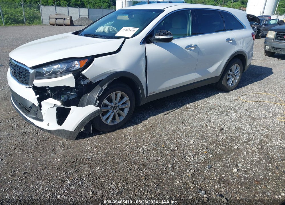 2019 KIA SORENTO 2.4L LX VIN: 5XYPGDA36KG573816